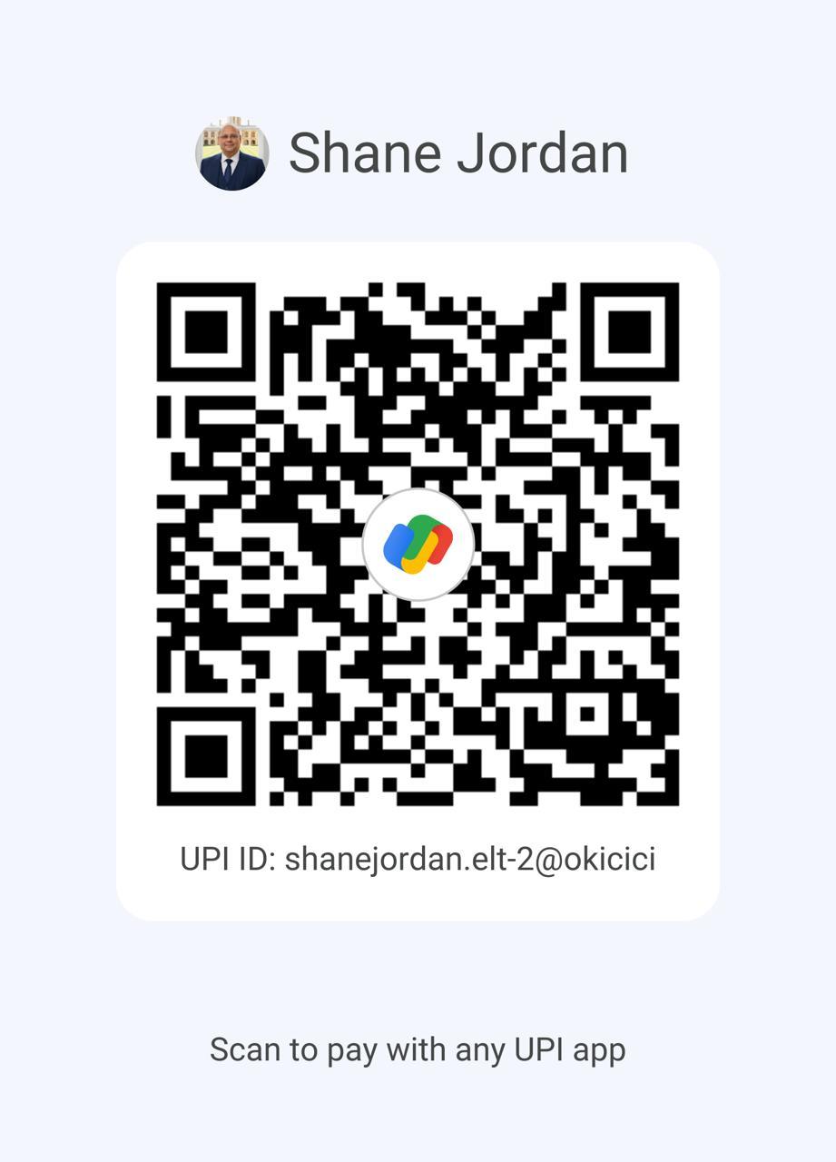 Shane Jordan UPI QR Code