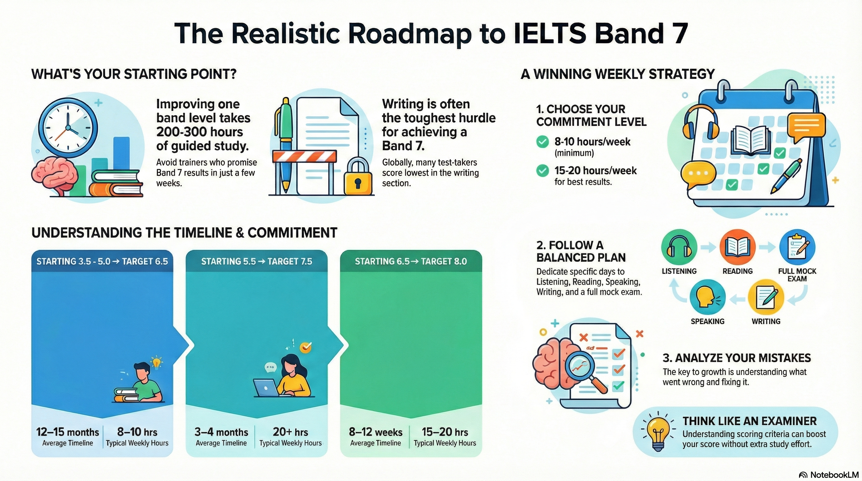 Realistic Roadmap to IELTS Band 7