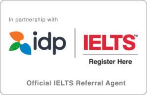 IDP IELTS Co Branding Logo