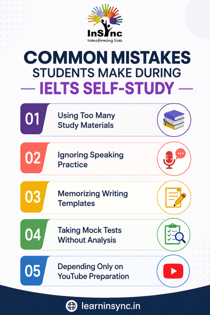 Common Mistakes Students Make During IELTS Self-Study