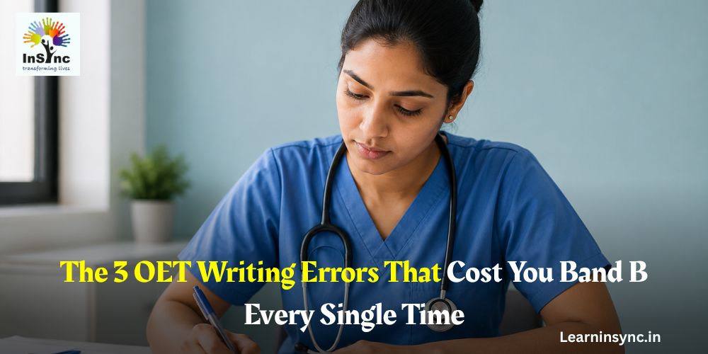 The 3 OET Writing Errors That Cost You Band B Every Single Time