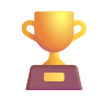Award trophy illustration